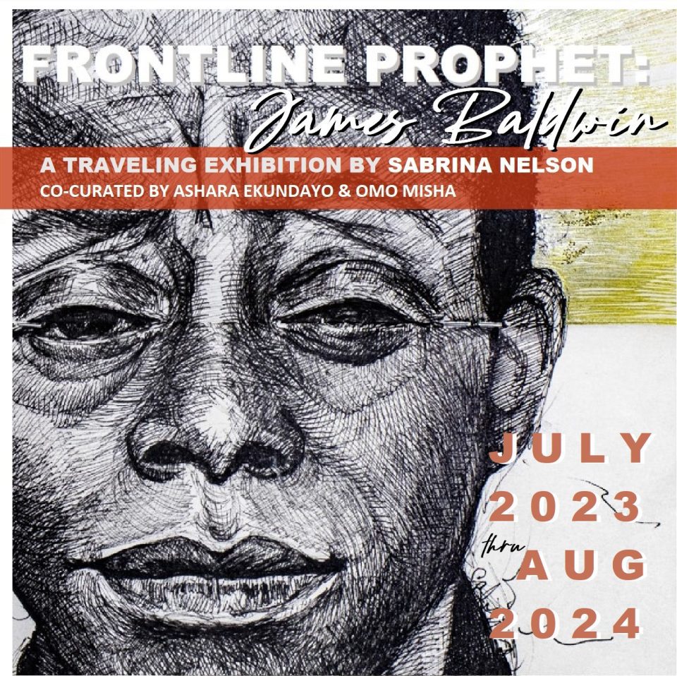 Sabrina Nelson's New York exhibit celebrated James Baldwin's 99th birthday