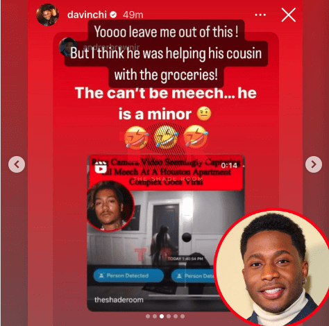 Fellow TV stars tease Lil Meech for comeback about cheating allegation