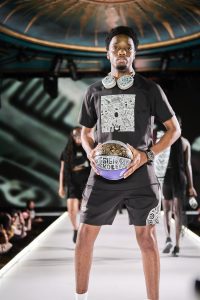 Former NBA player Lanny Smith turns fashion into a hip-hop mixtape at NYFW