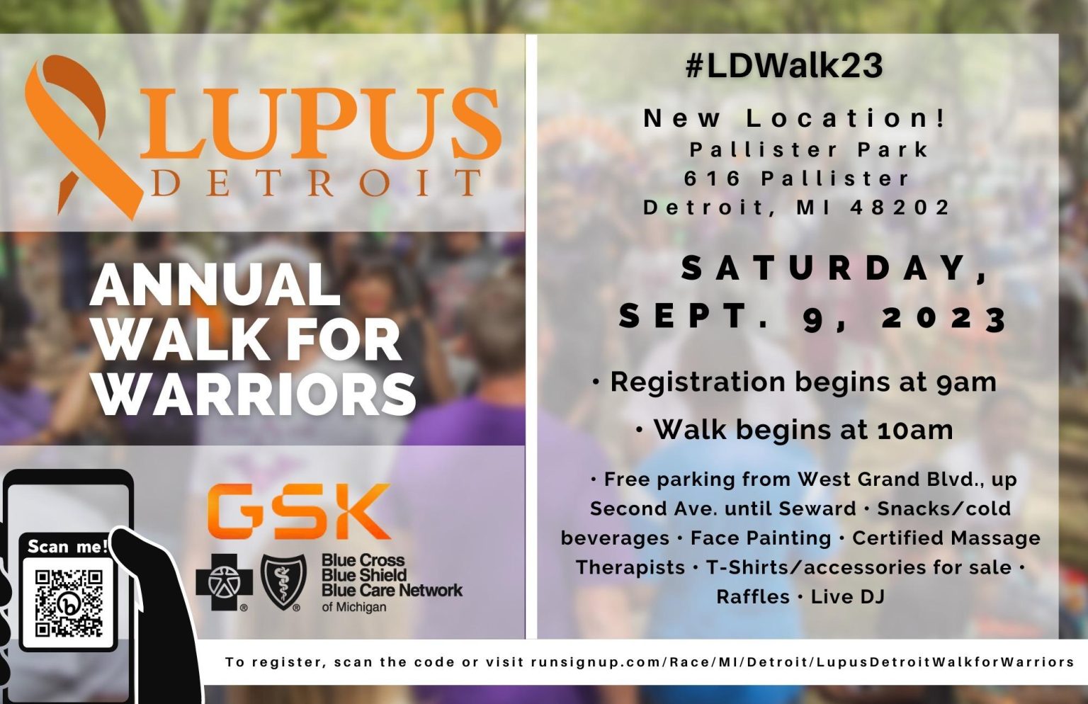 Lupus Detroit holds Walk for Warriors