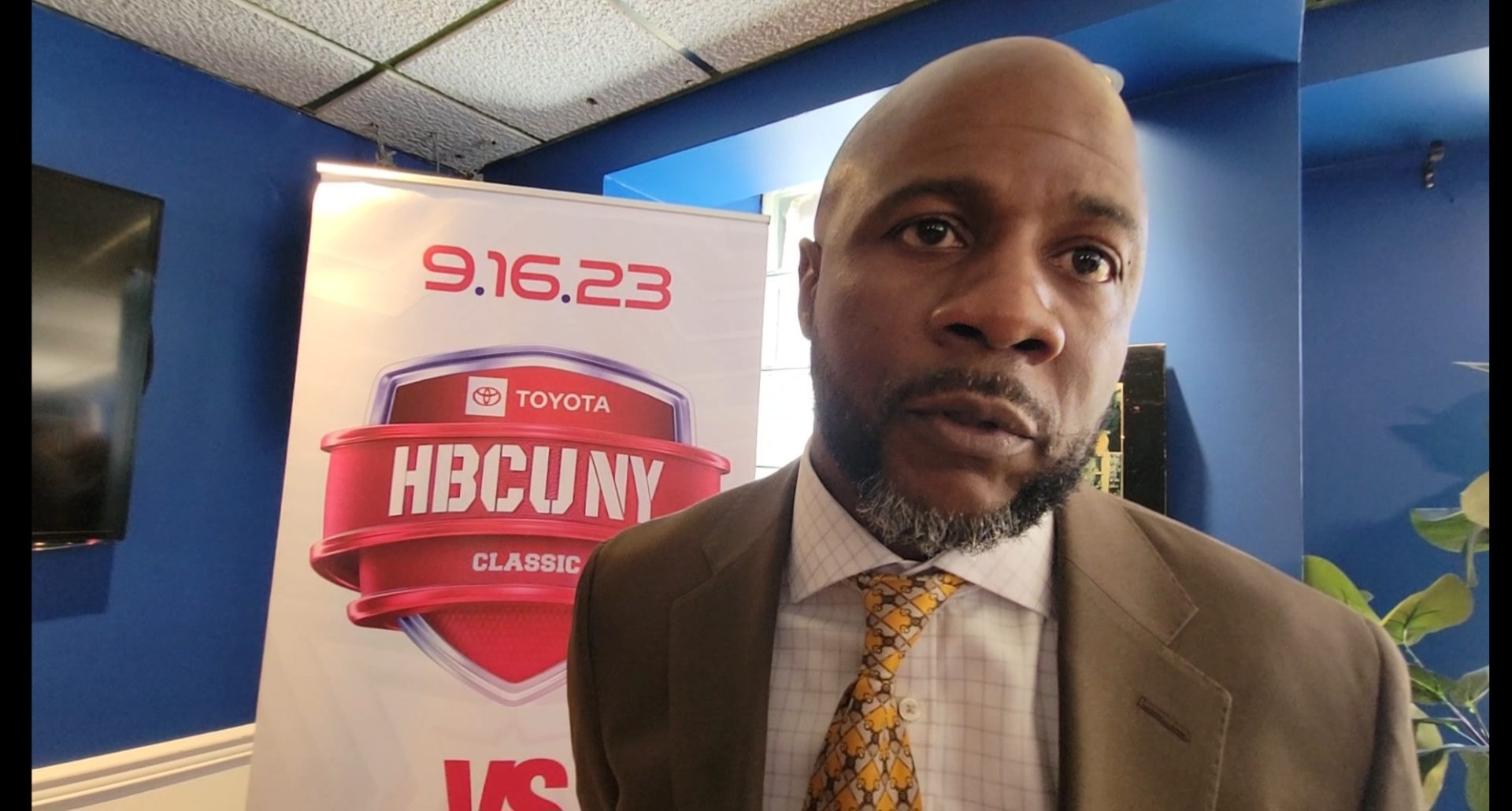 Albert Williams discusses the 2023 HBCU New York Classic