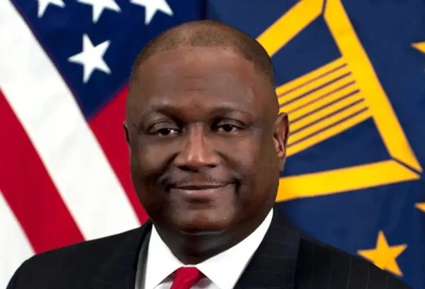 The Department of Defense photo of Frederick Douglass Moorefield Jr.