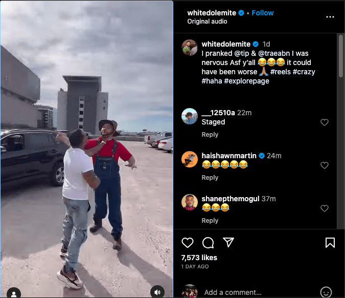 T.I. and Trae Tha Truth targeted for racist prank, and it goes badly (video)