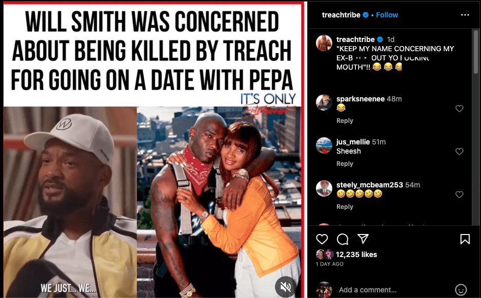 Will Smith once feared he was 'going to get killed' by rap legend Treach