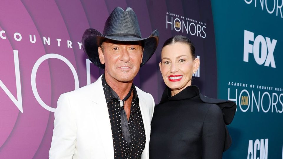 Tim McGraw and Faith Hill attend the 16th Annual Academy of Country Music Honors at Ryman Auditorium on August 23, 2023 in Nashville, Tennessee. JASON KEMPIN/GETTY IMAGES.