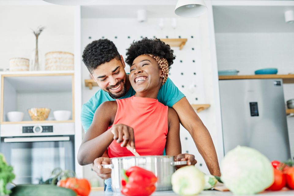 Do Black men marry women who cook great meals?