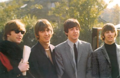 The Beatles at the Holdsworth House Hotel, Halifax on Oct. 9, 1964. HOLDSWORTH HOUSE HOTEL/SWNS.