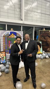 Pastor John F. Hannah unveils transformative sculpture at 'A Night of the Arts'