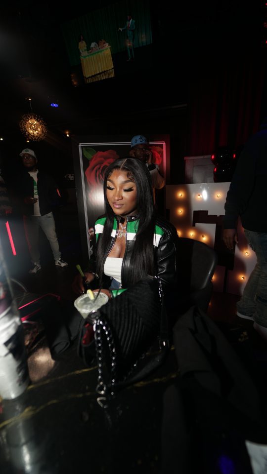 Reality star Erica Banks mingles in Atlanta during album release party