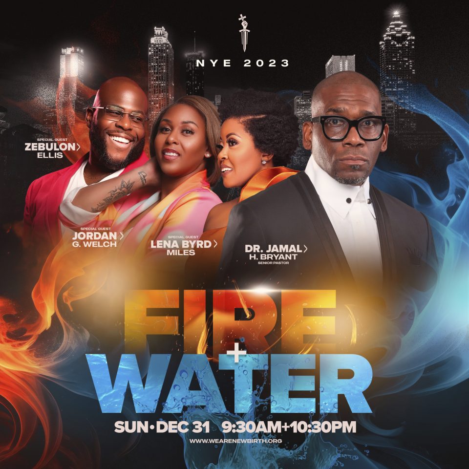 New Birth to host 2 NYE watch night services; 'Fire + Water'