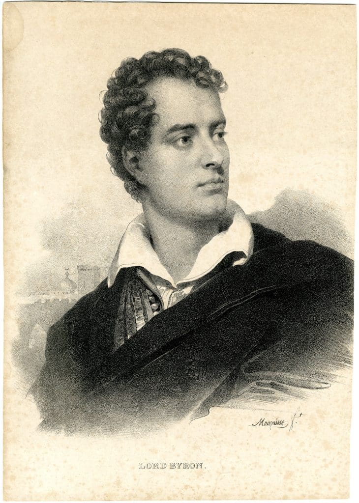 Rare unpublished letter by Lord Byron discovered In UK mansion