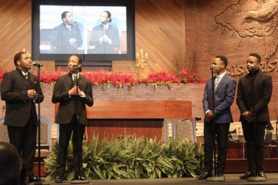 Congressman Jonathan Jackson slams Republicans at MLK scholarship breakfast