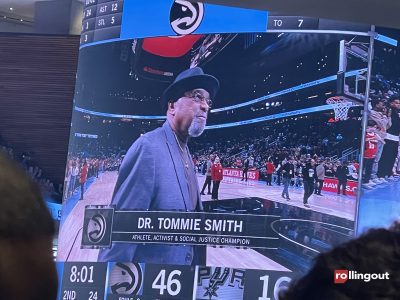 'Black Power salute' Olympian Tommie Smith honored on MLK Day (photos)