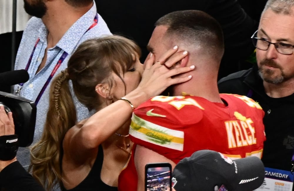 Taylor Swift and Travis Kelce