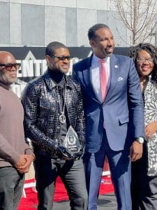 Usher immortalized on the Black Music and Entertainment Walk of Fame