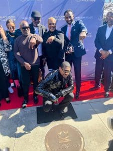 Usher immortalized on the Black Music and Entertainment Walk of Fame