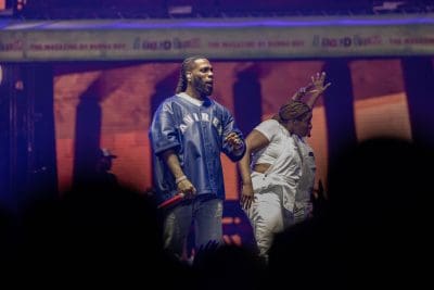 Burna Boy, Toni Braxton bring house down in Atlanta (photos)