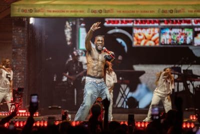 Burna Boy, Toni Braxton bring house down in Atlanta (photos)