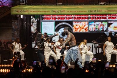 Burna Boy, Toni Braxton bring house down in Atlanta (photos)