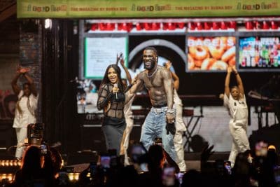 Burna Boy, Toni Braxton bring house down in Atlanta (photos)