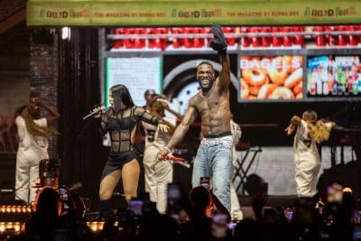 Burna Boy, Toni Braxton bring house down in Atlanta (photos)