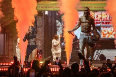 Burna Boy, Toni Braxton bring house down in Atlanta (photos)