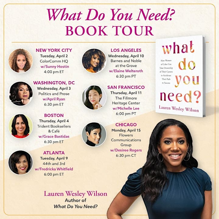 What Do You Need Book Tour: Chicago