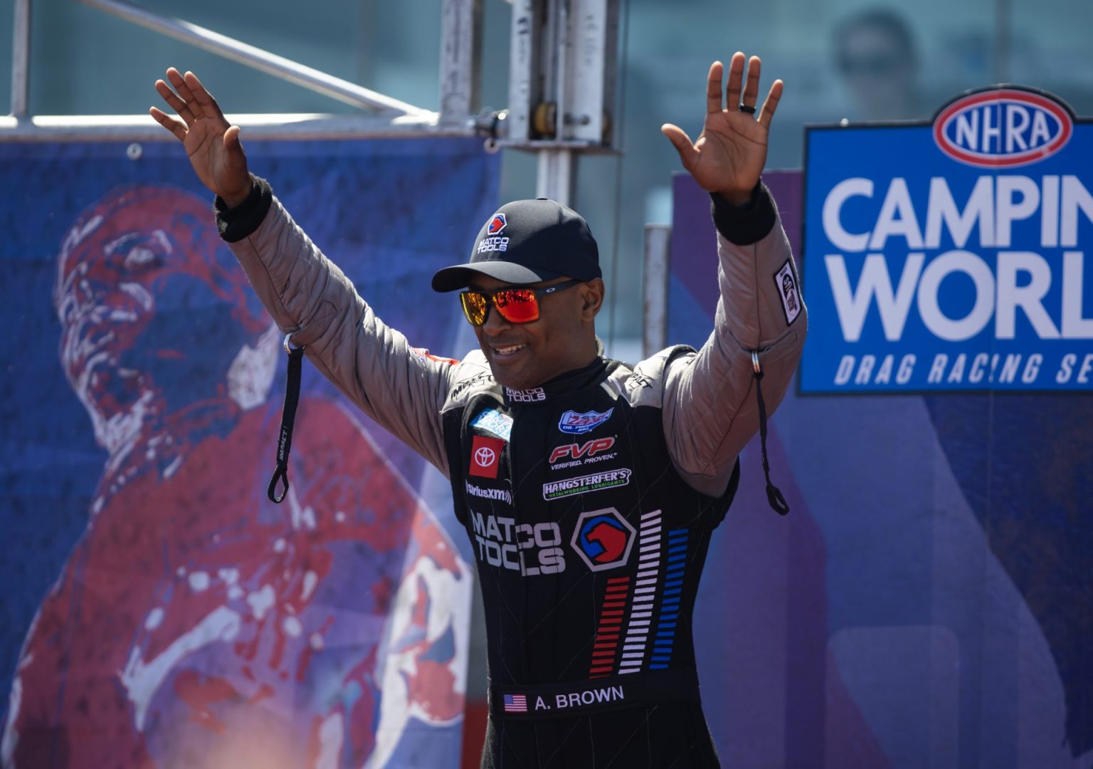 Antron Brown is representing Black racers in motorsports