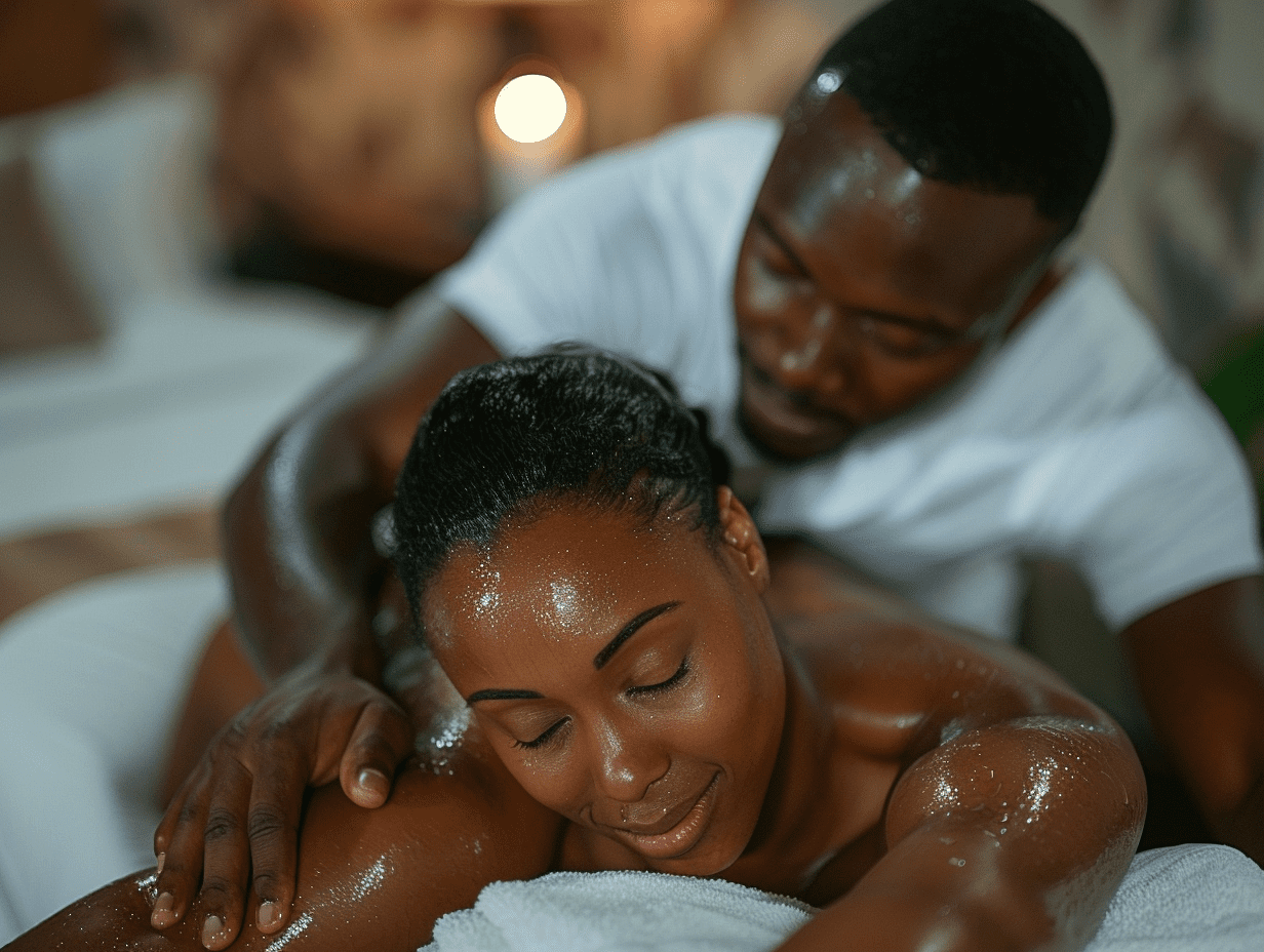 Why partners should massage each other before sex