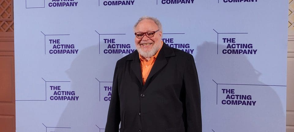 Two-time Drama Desk Award-winner Stephen McKinley Henderson at the Acting Company's 2024 Fantastic Journey's Gala in New York City. (Photo by Derrel Jazz Johnson for rolling out.)