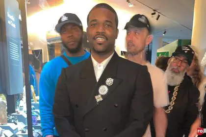 A$AP Ferg at the Ice Cold exhibit in New York