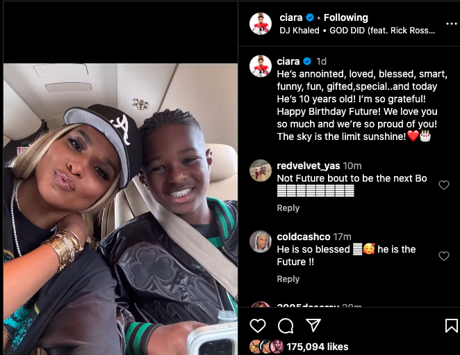 Future clowned after wishing son happy birthday; fans praise Russell Wilson