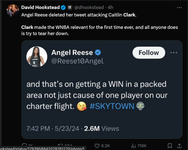 Angel Reese takes a shot at Caitlin Clark and the mass media frenzy (videos)