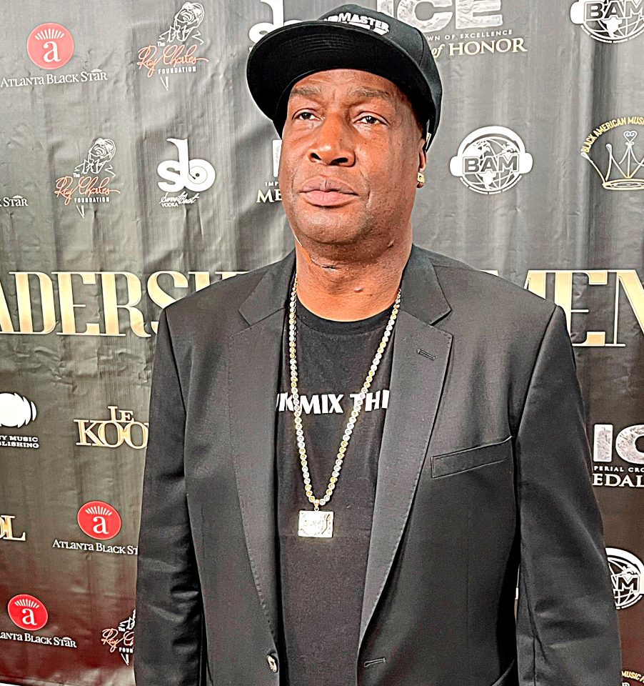Grandmaster Flash at the ICE Medal of Honors event in Atlanta (Photos by Terry Shropshire for rolling out)