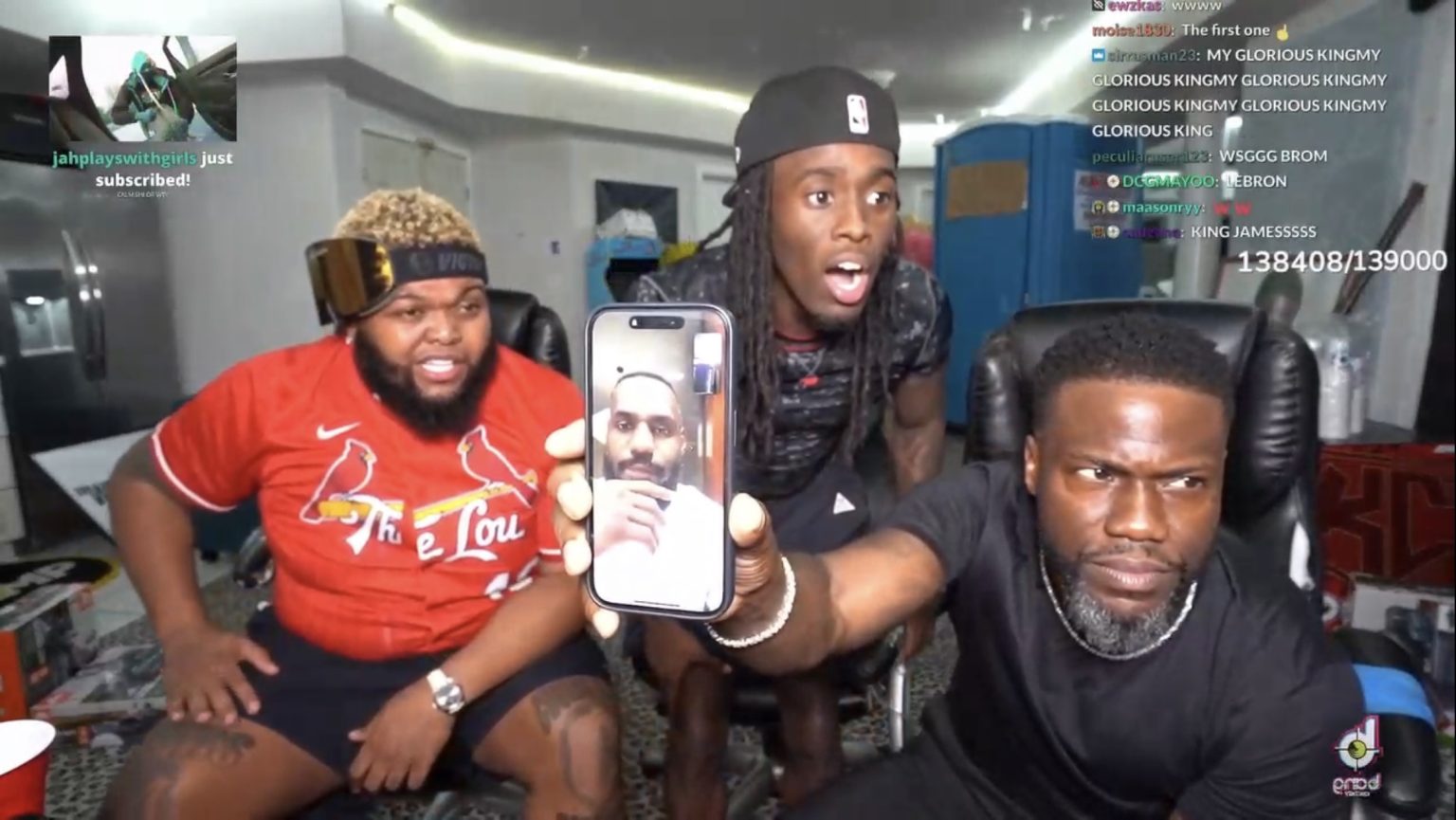 Top 5 funniest moments from Kai Cenat's Kevin Hart and Druski stream