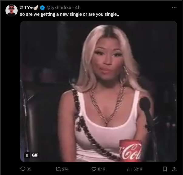 Nicki Minaj incites wild speculation on possible divorce with cryptic tweet