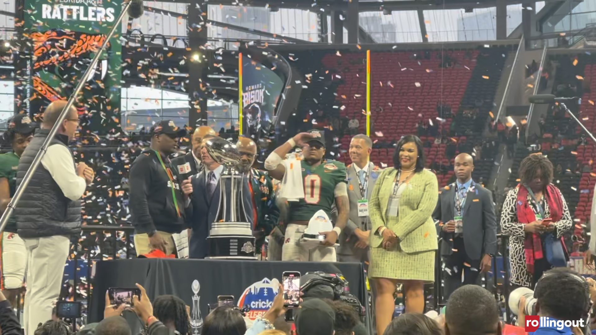 FAMU former school leaders, football coach Willie Simmons and school president Larry Robinson