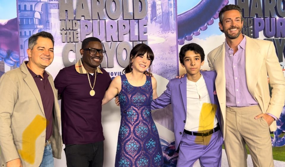 'Harold and the Purple Crayon' Cast.