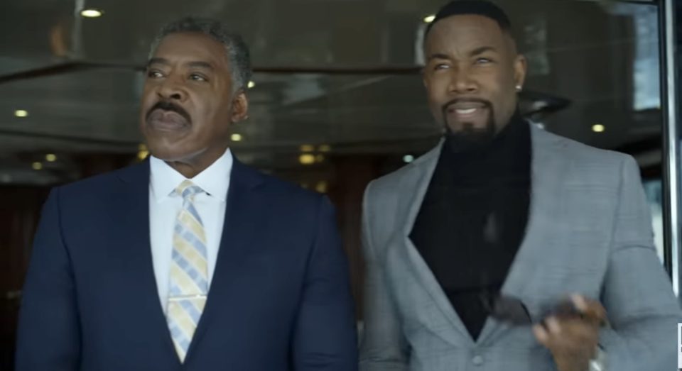 Ernie Hudson and Michael Jai White in BET+ series, The Family Business.