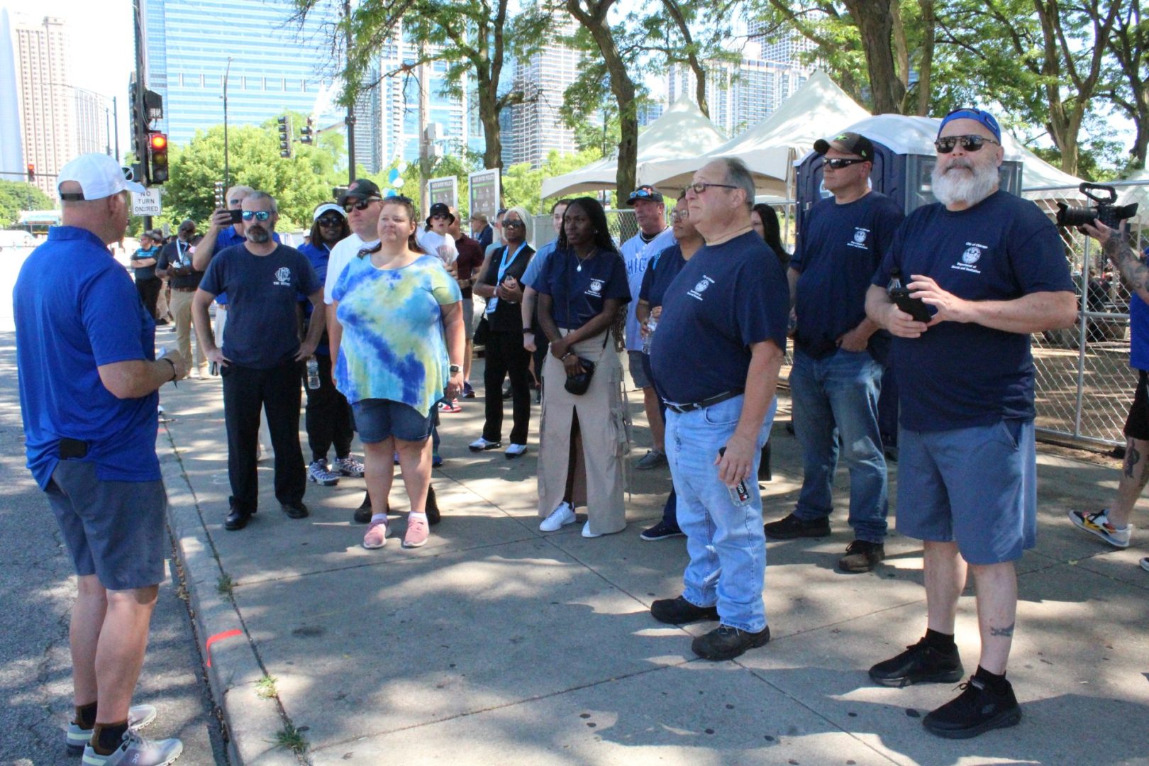 Blue Cross Blue Shield Illinois and NASCAR honor Chicago heroes