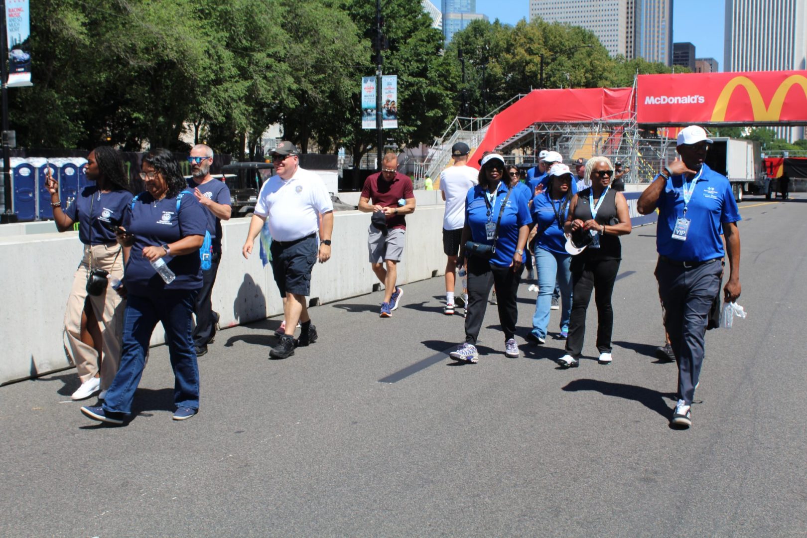 Blue Cross Blue Shield Illinois and NASCAR honor Chicago heroes