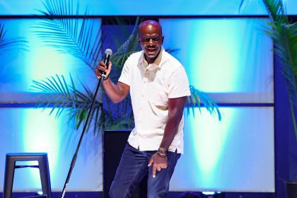 INGLEWOOD, CALIFORNIA - JUNE 28: Lewis Dix Jr. performs onstage during BET Experience presented by Walmart - Chris Spencer Presents: Chris Spencer Feat. at The Miracle Theater on June 28, 2024 in Inglewood, California. (Photo by Leon Bennett/Getty Images for BET)