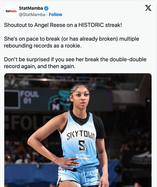 Angel Reese fans love on her after record-breaking streak ends