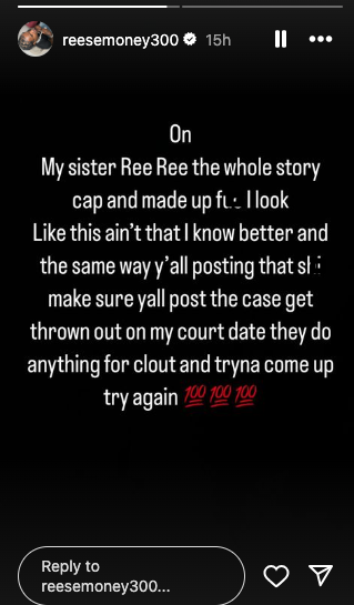 Lil Reese comments after arrest for alleged rape