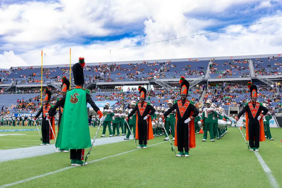 The FAMU marching band