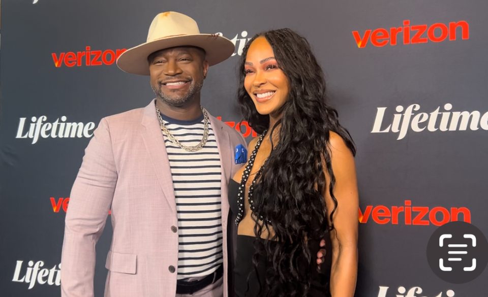 Taye Diggs and Meagan Good