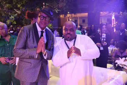 rolling out CEO Munson Steed and rapper-songwriter extraordinate Cee-lo Green (photos for rolling out)