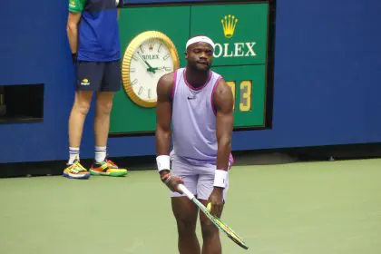 Frances Tiafoe (Photo by Derrel Jazz Johnson for rolling out)