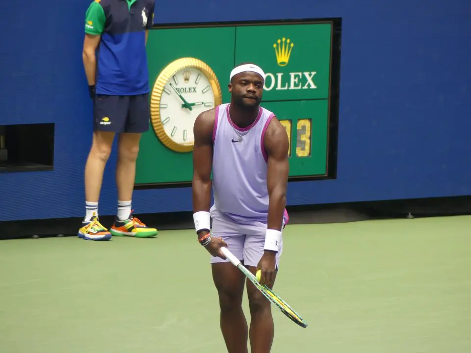 Frances Tiafoe (Photo by Derrel Jazz Johnson for rolling out)