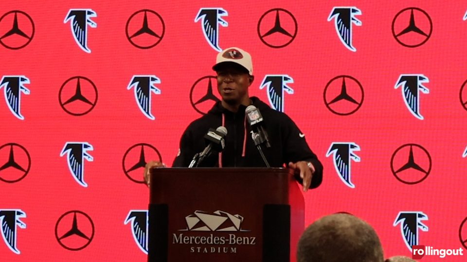 Falcons coach Raheem Morris